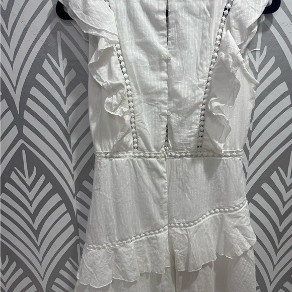 SHEIN White Ruffled Mini Dress - Picture 6 of 9
